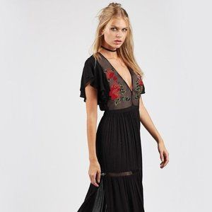 Cleobella Amery Maxi Dress in Black